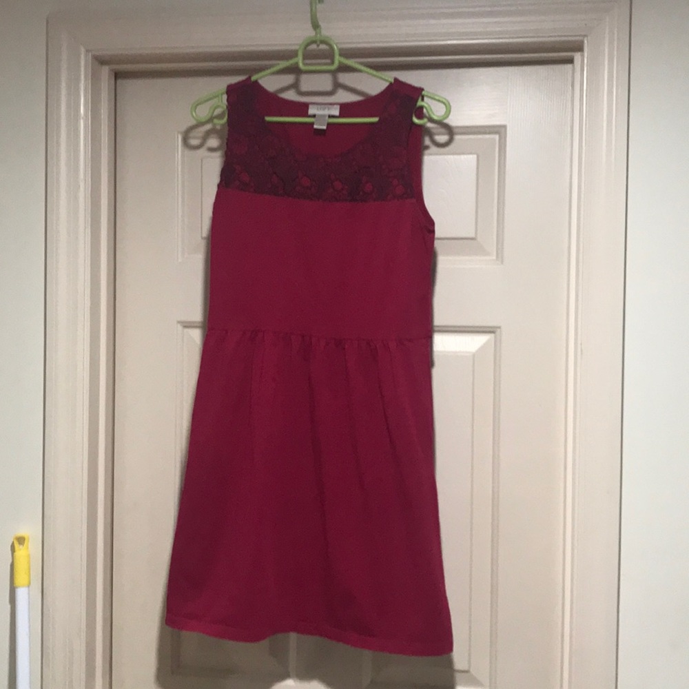 Red sundress